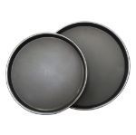 Поднос прорезиненный черный 36 см, P.L. - BarWare