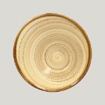 Ассиметричная тарелка RAK Porcelain Twirl Beach 650 мл, 22*9 см