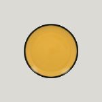 Тарелка круглая RAK Porcelain LEA Yellow 24 см (желтый цвет)