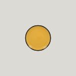 Тарелка круглая RAK Porcelain LEA Yellow 15 см (желтый цвет)