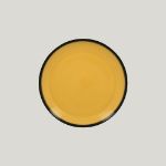 Тарелка круглая RAK Porcelain LEA Yellow 18 см (желтый цвет)