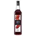 Сироп 1883 Maison Routin Клубника натуральная (Strawberry without coloring), 1 л, стекло