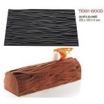 Коврик кондитерский для создания тексуры Silikomart TEX01 WOOD, силикон, 25*18,5 см,