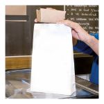 Пакет для покупок без ручек 20 9*34,5 см, белый, крафт-бумага, Garcia de PouИспания