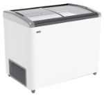 GELLAR серия ELEGANCE морозильные лари с наклонным гнутым стеклом, GELLAR FG 375 E