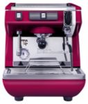 КОФЕМАШИНА РОЖКОВАЯ NUOVA SIMONELLI APPIA LIFE 1GR S 220V ВЫСОКАЯ ГРУППА ПОЛУАВТОМАТ КРАСНАЯ