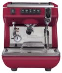 КОФЕМАШИНА РОЖКОВАЯ NUOVA SIMONELLI APPIA LIFE 1GR V 220V ВЫСОКАЯ ГРУППА АВТОМАТ КРАСНАЯ