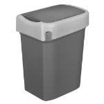 КОНТЕЙНЕР для мусора 50л. серый ПП [434258111]